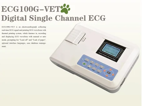 MT MEDICAL High-end Veterinary Electrocardiogram Animal Oximeters Pet Medical Monitor Pulse Veterinary Surgery Equipment