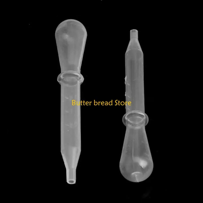 W89C 100 일회용 플라스틱 에어 브러시 페인트 피펫 아이 드롭퍼 이송 액체 믹스