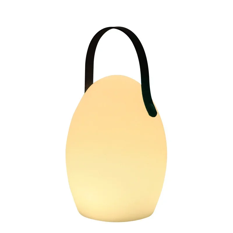 

Bedside lamp Multifunctional wireless remote control charging desk lamp Camping restaurant courtyard ambient light Waterproof