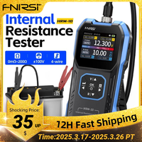 FNIRSI HRM-10 Battery Voltage Internal Resistance Tester 18650 High-precision AC Acid Lithium Lead Car Battery Capacitor Tester