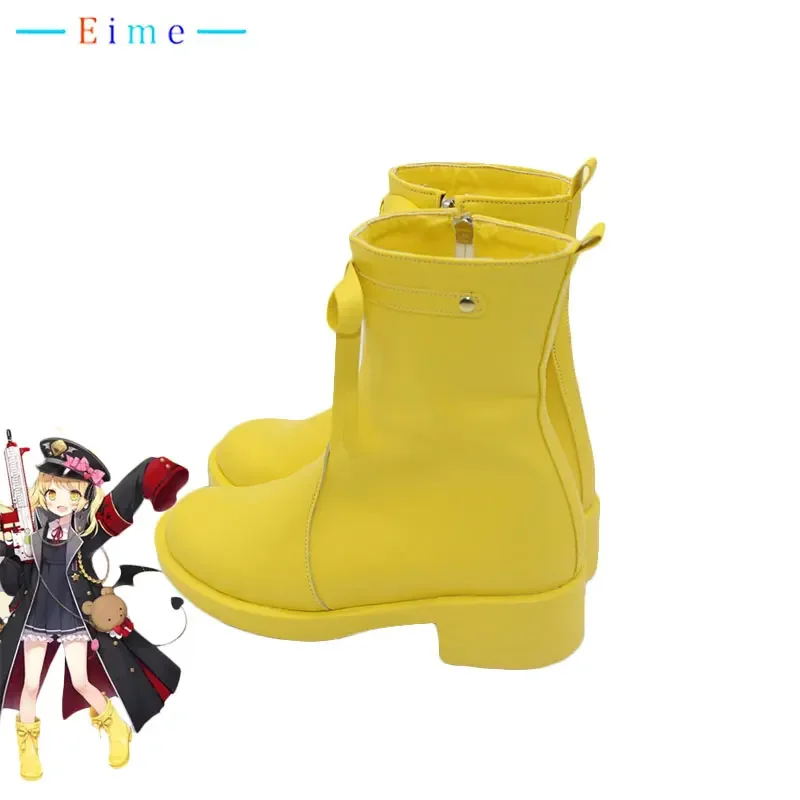 Game Blue Archive Ibuki Cosplay Shoes PU Leather Shoes Halloween Carnival Boots Anime Accessories Cosplay Props Custom Made