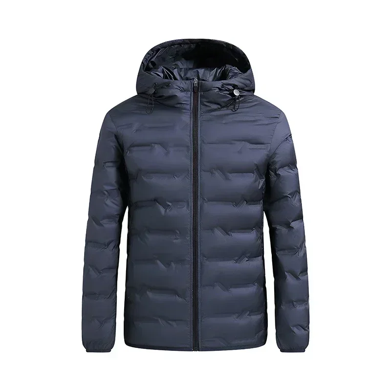 

Winter lightweight hooded jacket youth cotton coat autumn winter men's women's padded jacket Bobo jacket cotton parka coat