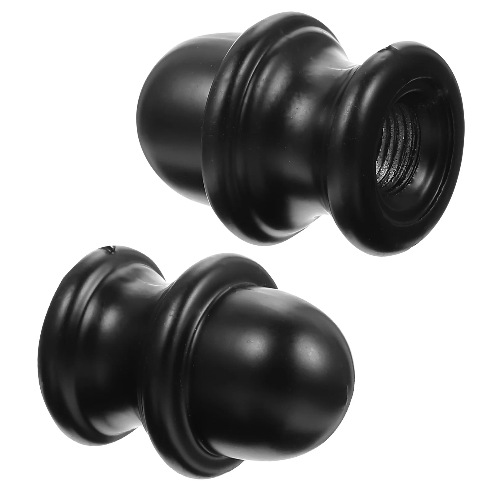 2 Pcs Light Fixture Finial Screw Shade Knob Covers Accessories Durable Round Lamp