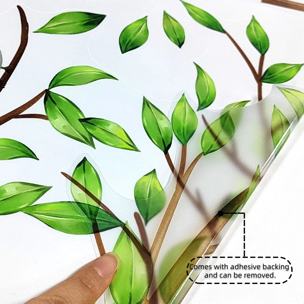 Branch Wall Art Tree Wall Stickers As Shown Stylish Wall Arrangement Set Removable Without Marks Vibrant Fade-resistant Colors