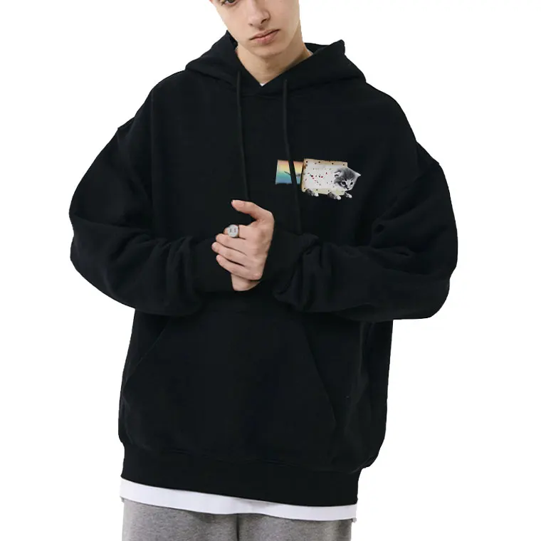 

Funny Game Rainbow Nyan Cat Vintage Acid Hoodie Men Women Clothing Casual Humor Hooded Tracksuit Unisex Vintage Pullover Hoodies