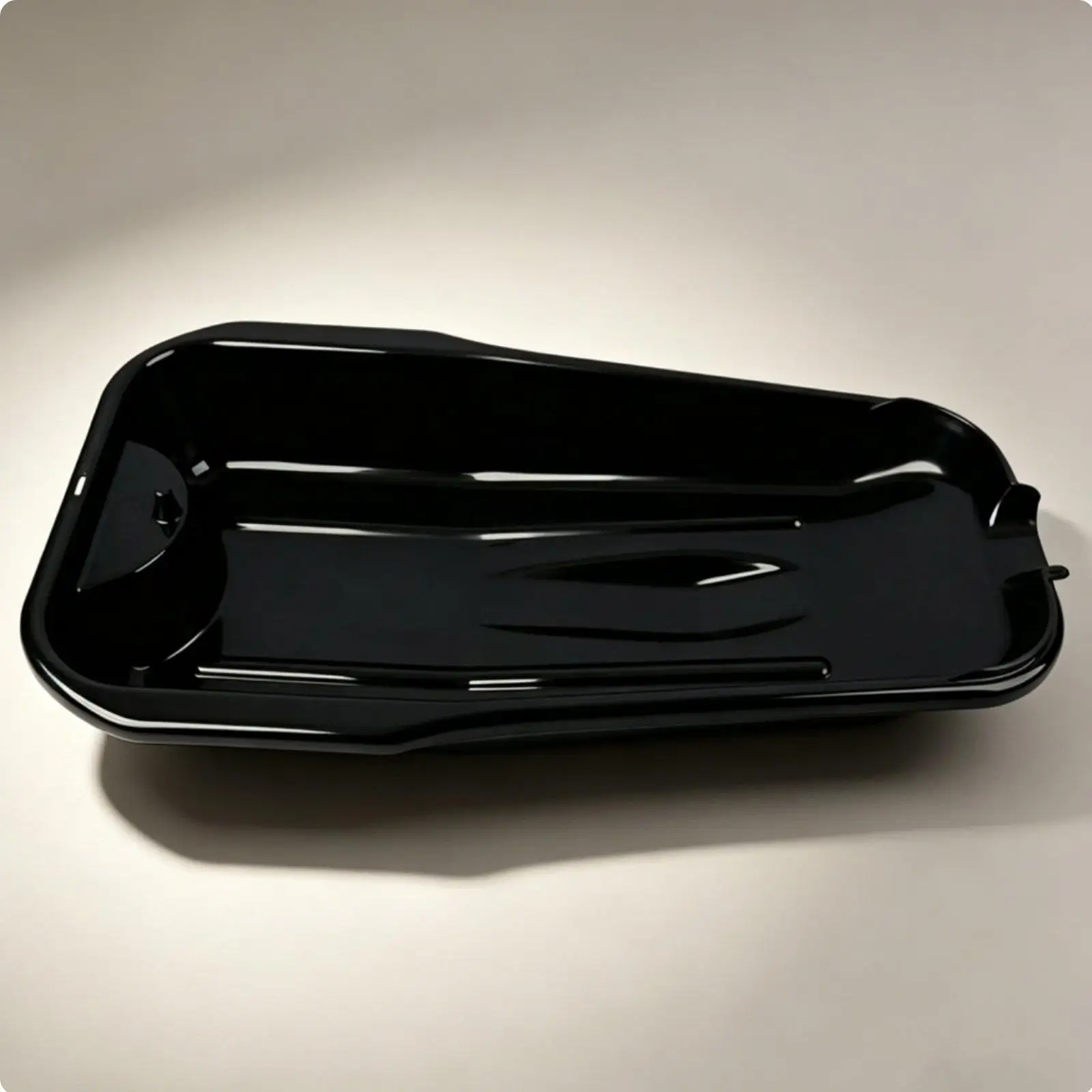 Oil Drain Effortless to Clean Oil Change Pan Spill Resistant Design Parts Cleaning Tray for Motorcycle Owners, DIY Mechanics,