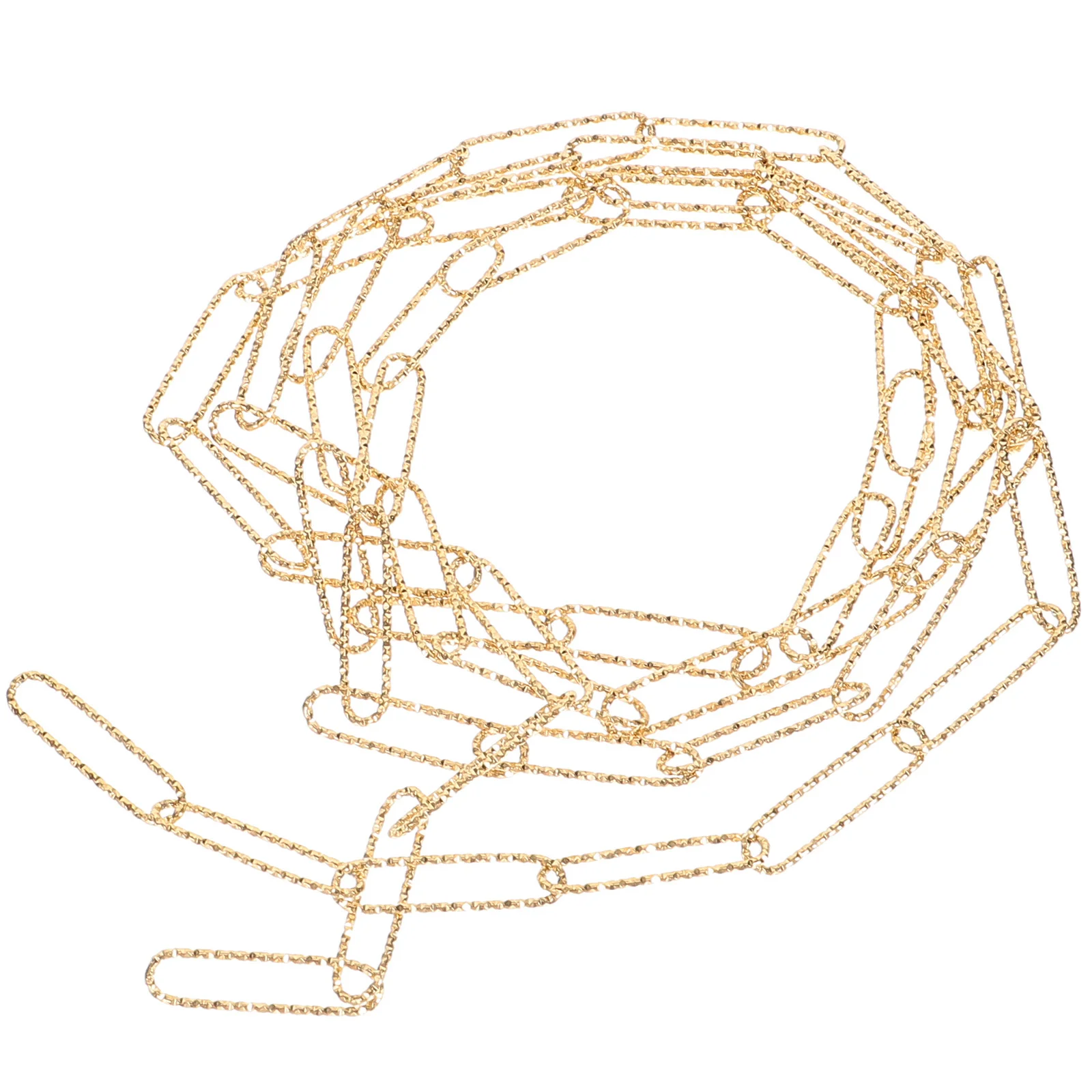 

Embossed Jewelry Chain Stainless Steel Diy Necklace Supplies For Jewelry Making Fine Workmanship Durable Fashion