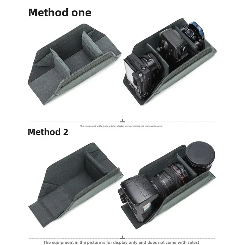 【Exclusive!】Single Reflex Camera Lens Inner Bag Moisture Proof Shock Absorption Protection Storage Box