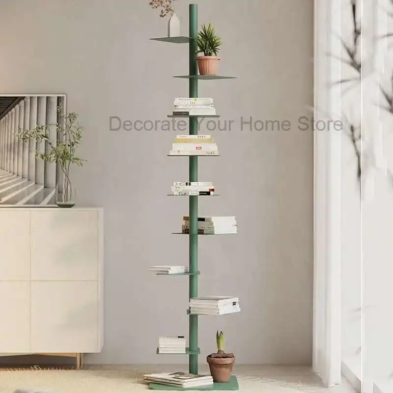

Shelves Bookcases Storage Children Closet Floor Modern Bookshelf Living Room Stand Libreria Scaffale Minimalist Furniture