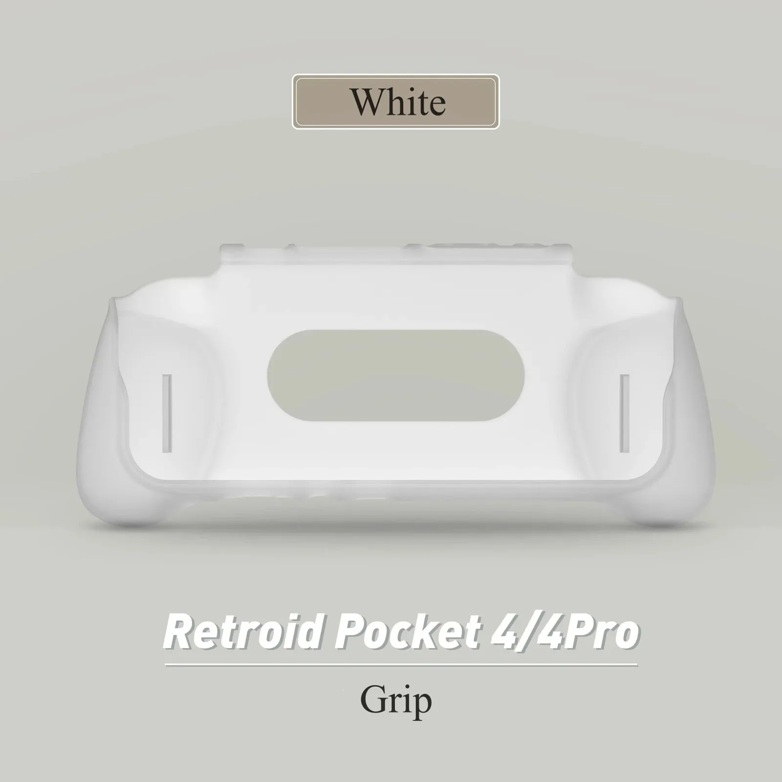 New For Retroid Pocket 4/4 Pro Grip Case Protective TPU Grip Cover For RP4 Game Console Accessories