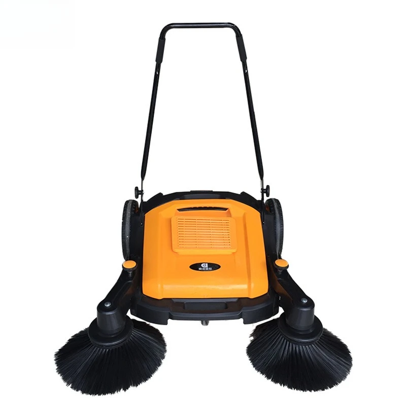 

Hand Push Sweeper Warehouse Workshop Unpowered Sweeper Pavement Sweeper CD200HT