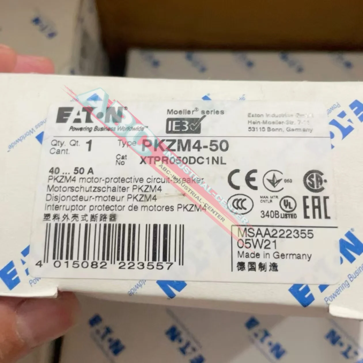 AT4/11-S/I/R316 новый в коробке Автоматический выключатель EMR5-W500-1-D