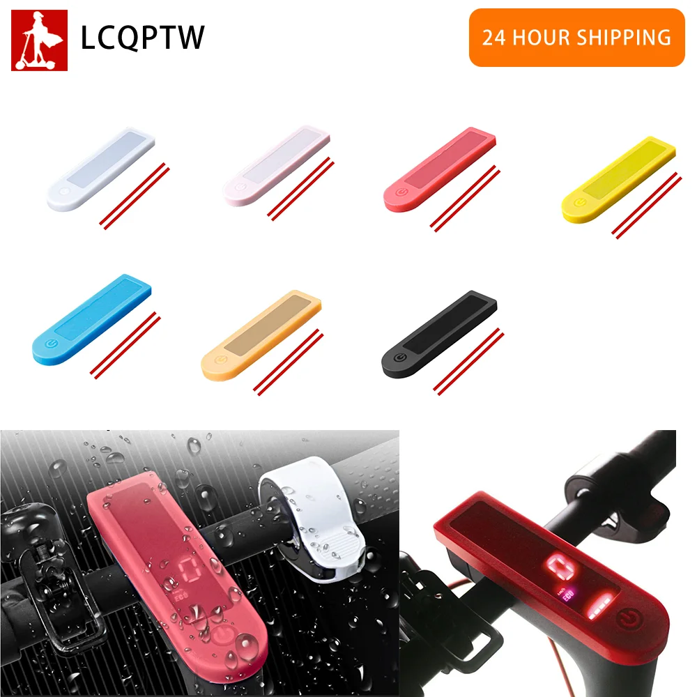 Wholesale 30/50/100pcs Electric Scooter Waterproof Protective Cover Display Screen Silicone Case for Xiaomi M365 Pro 1S Pro2