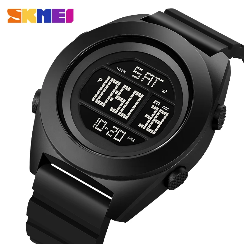 SKMEI Outdoor Military Countdown Sport Watches For Men Japan Digital Movement 5Bar Waterproof LED Electronic Wristwatch Clock