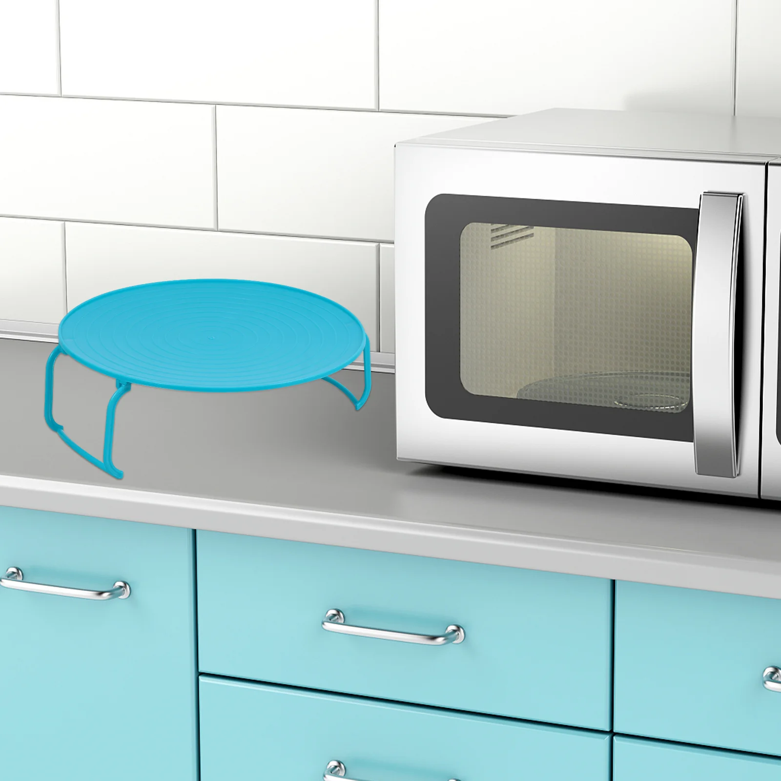 

3Pcs Microwave Oven Steaming Tray Set High-Class Material Layered Kitchen Storage Rack Heating Dish Holder for Home Cooking