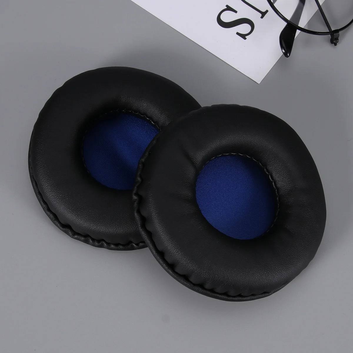 

1Pair Replacement Ear Cushion Soft Flexible Artificial for 1.0 2.0 Durable Replacement Ear Pads