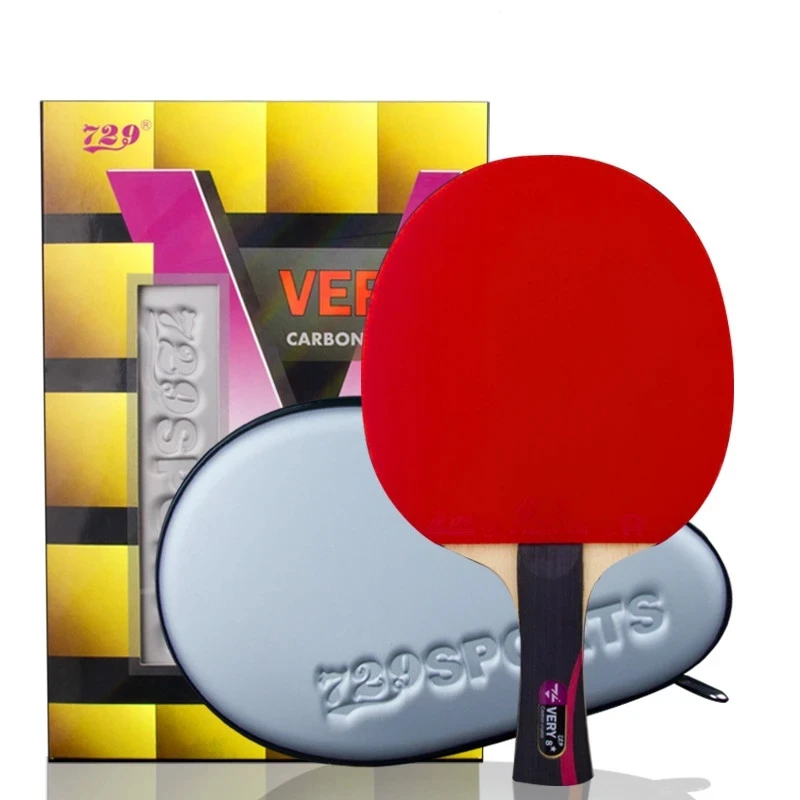 729 Friendship Very 8 Star Finished table tennis rackets finished rackets racquet sports pips in rubber ping pong