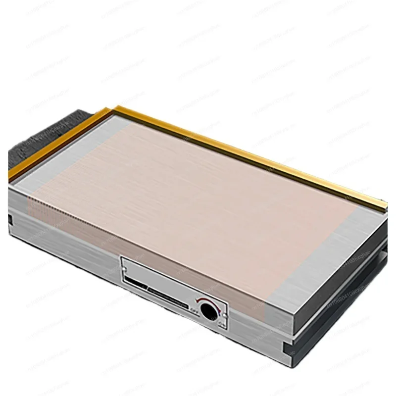 Plato Magnético Permanente de 70×150mm, Superficie de Cobre Rojo, para Rectificadora