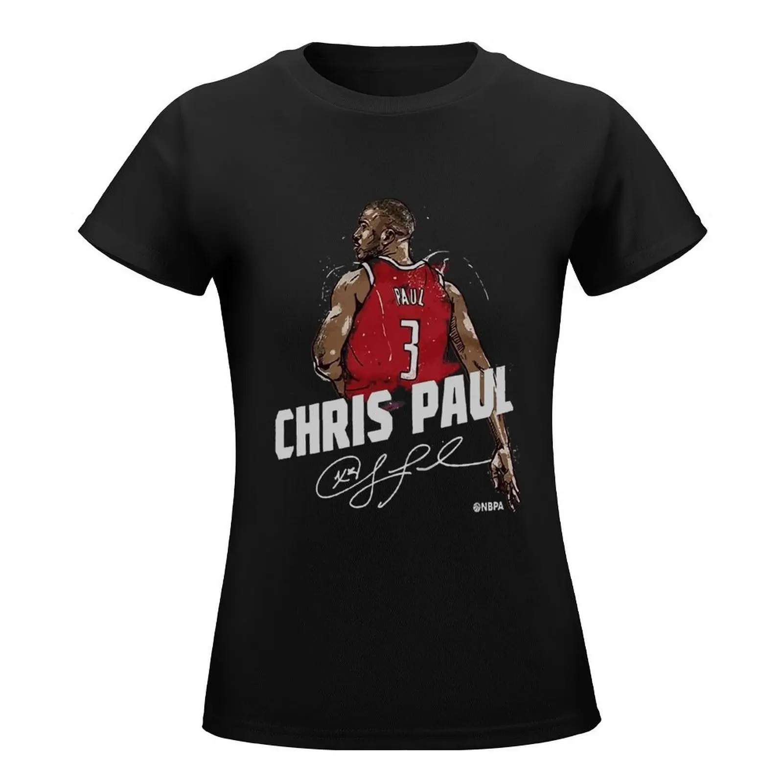 Chris Paul Houston BasketballMen_s T-Shirt korean fashion shirts graphic tees t-shirts for Women graphic tees funny