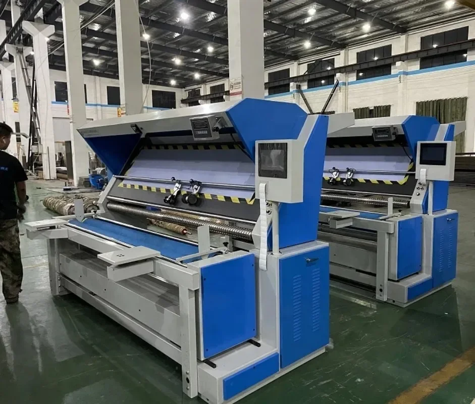 【2026】New Auto. Weighing and Labeling Fabric Inspection and Rolling Machine