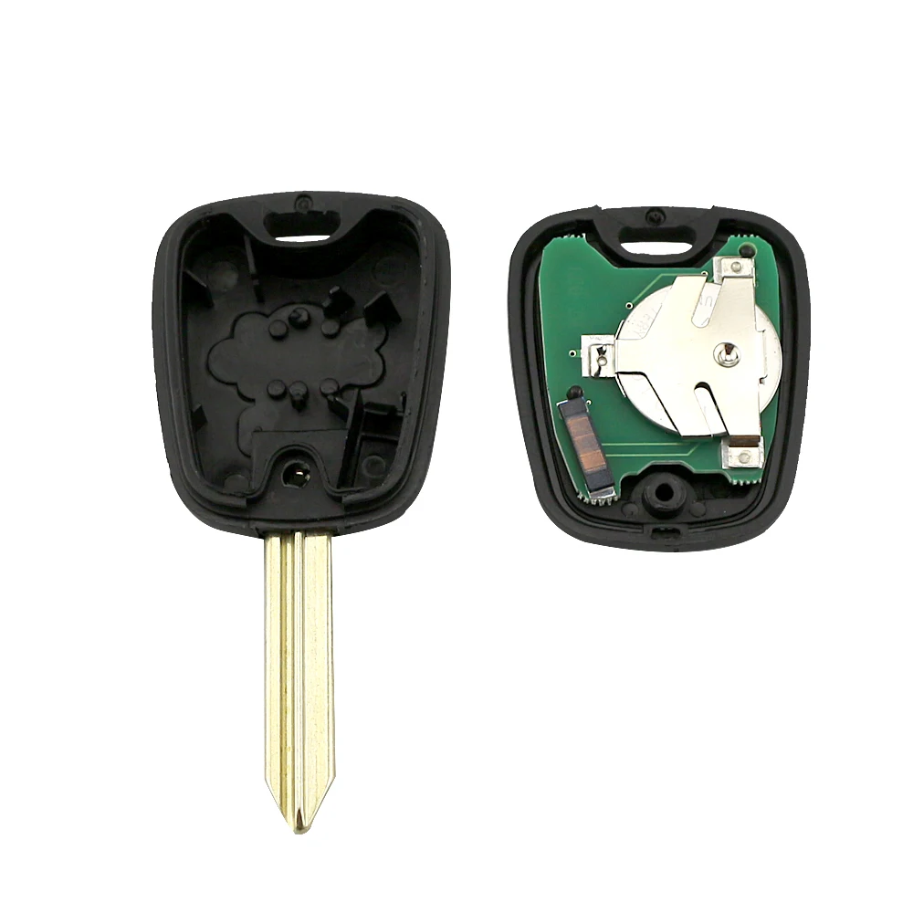 Remote Car Key For Peugeot 106 107 206 306 307 207 407 Partner For Citroen C1 C2 C3 C4 Saxo Xsara Picasso 433MHz ID46 Chip Uncut - view 4