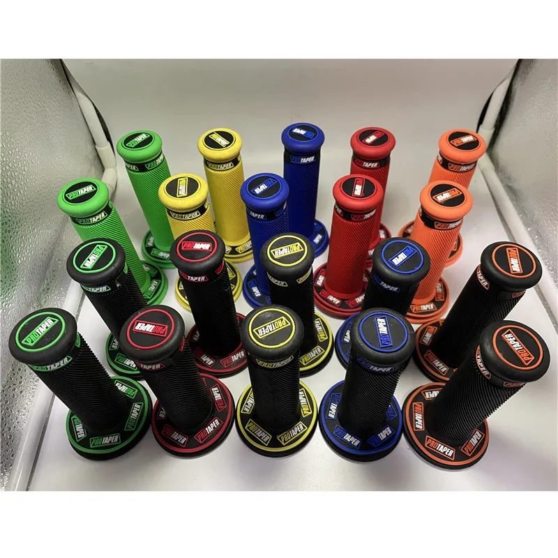 Soft Rubber Moto Handlebar Universal 22MM Scooter Grips Bar Parts Motorbike Handle Bar For Protaper Grip Motorcycle Accessories