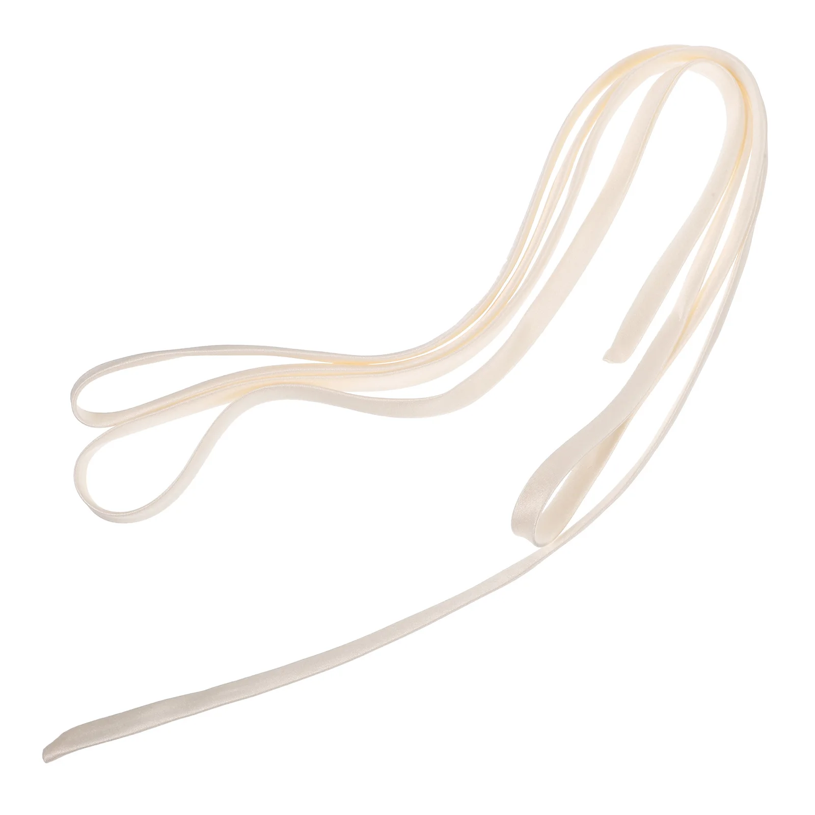 

2M Back Tie Ribbon Wedding Dress Accessory 1cm Wide Satin Adjustable Straps Lacing Corsets Bridal Gown