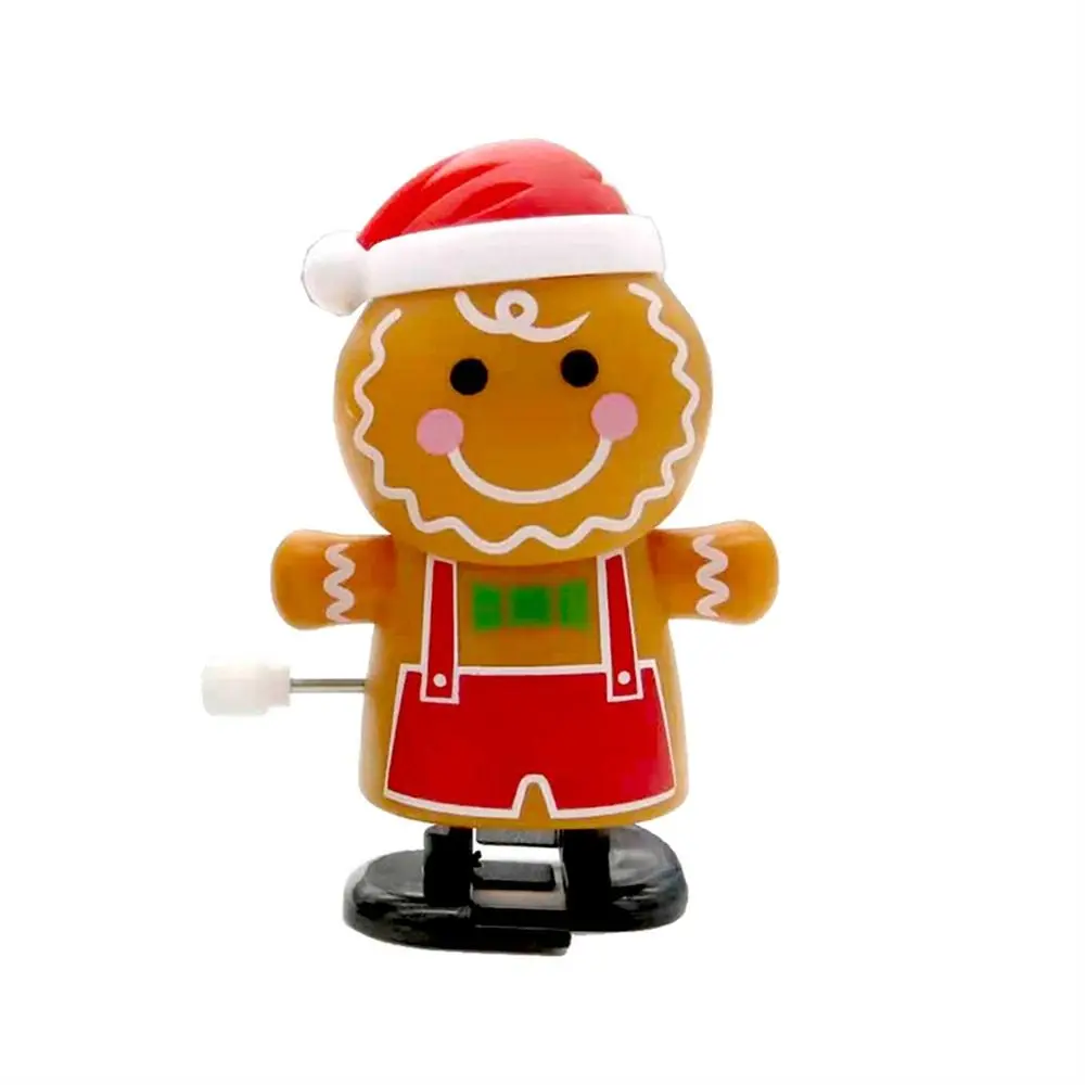 

New Year Gifts Christmas Series Wind-up Santa Claus Elk Snowman Christmas Clockwork Cartoon Shake Head Santa Walking Children