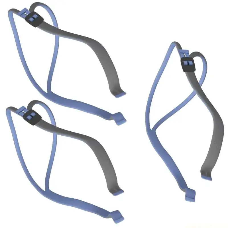 CPAP Masks Head Strap Headband Headgear Elastic Strap Comfortable Silicone Band