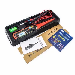 Power Electrical Multi-function Auto Circuit Tester Multimeter Lamp Car Repair Automotive Electrical Multimeter 0V-380V( Screen)