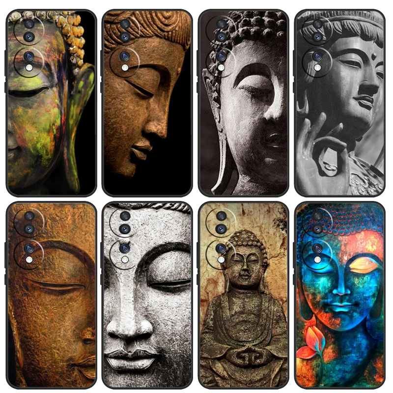 Gautama Buddhism Buddha Case For Honor X8a X9a X7a X6a X9b X6 X7 X8 X9 8X 9X Honor Magic 5 Lite Pro 50 70 90 Cover