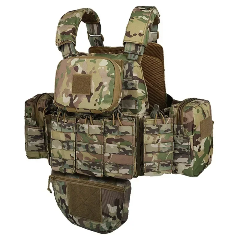 

Multifunctional Molle Extension System Breathable Wear Resistant Magazine Bag Hunting Full Outdoor Training Suit Tactical Vest