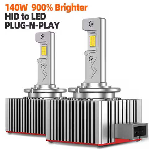 Replace HID To LED RD70 90000Lm D1S D1R D3S D3R D8S 140W/pair Headlight Bulbs 6000K Car Xenons Light for BMW Mercedes Audi