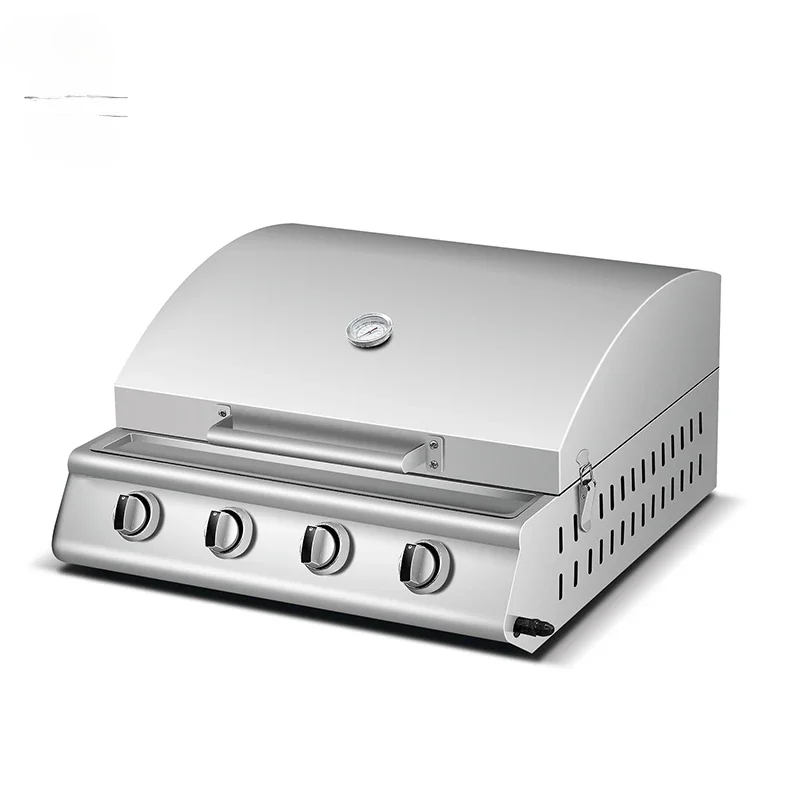 2021 New Designed Outdoor Barbecue BBQ Grill Machine 304 Stainless Steel Cold Rolled Steel People Everyday Support 3-5