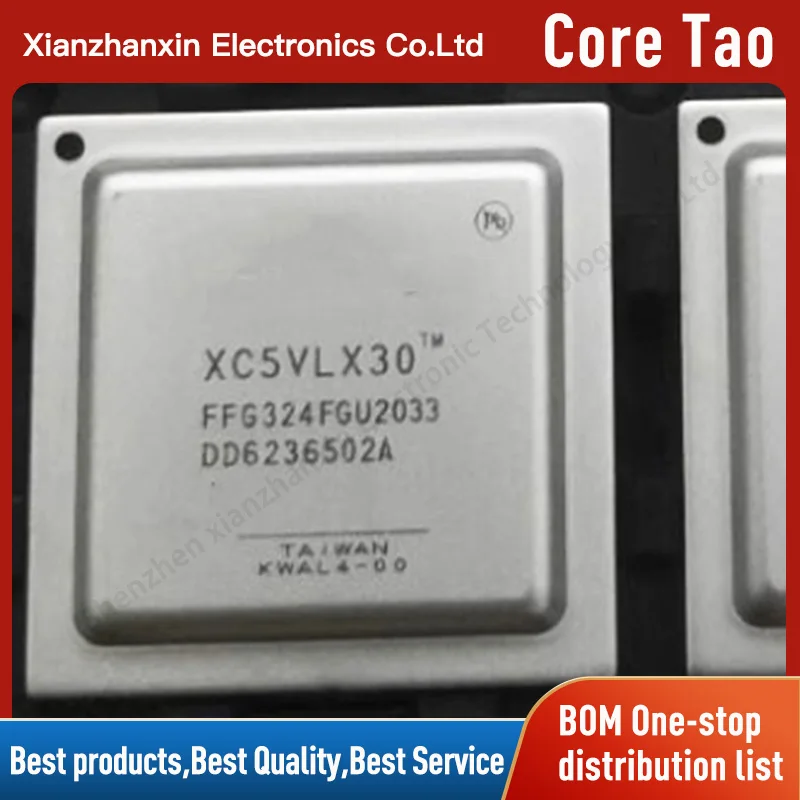 1PCS/LOT  XC5VLX30-FFG324 XC5VLX30-FF324 XC5VLX30 BGA324 Programmable gate array chip