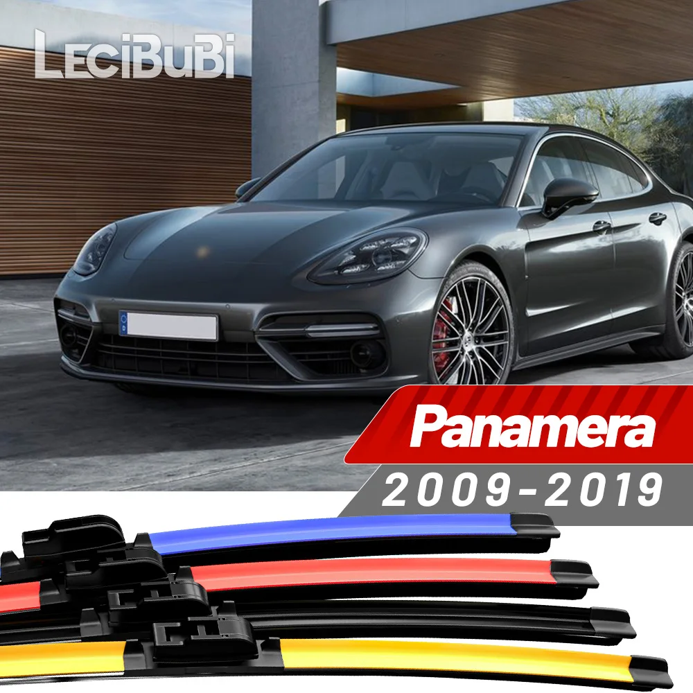 2 stücke Für Porsche Panamera 970 971 2009-2019 2010 2013 2014 2015 2016 2017 2018 Frontscheibe Wischer klingen Scheibenwischer