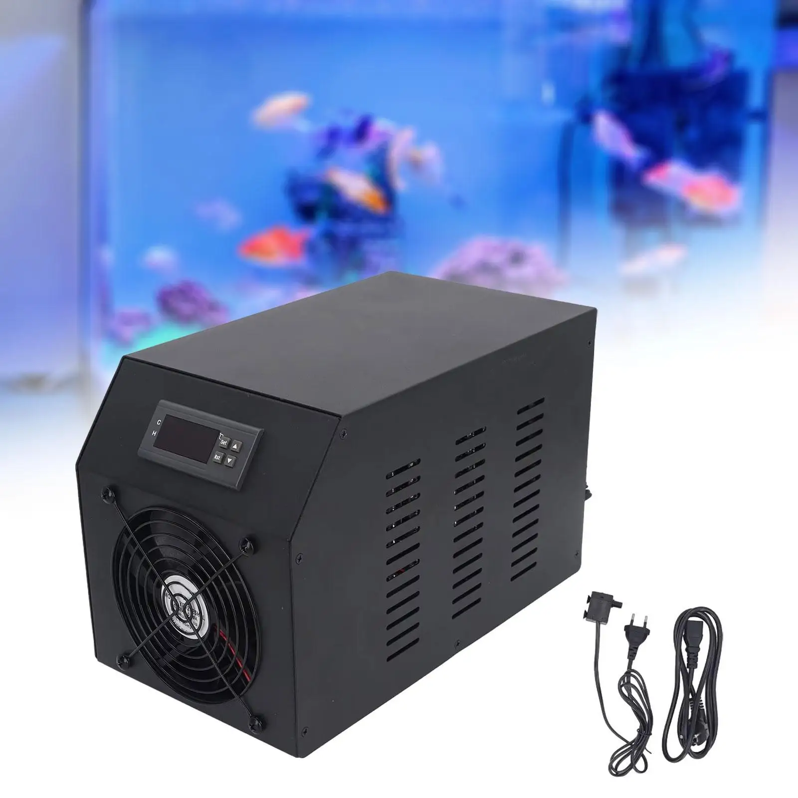 Aquarium Chiller Quiet Pets Supply Air Cooler Fishtanks Accessories for Aquarium Aquarium Water Cooling Fan for Shrimp Reptiles