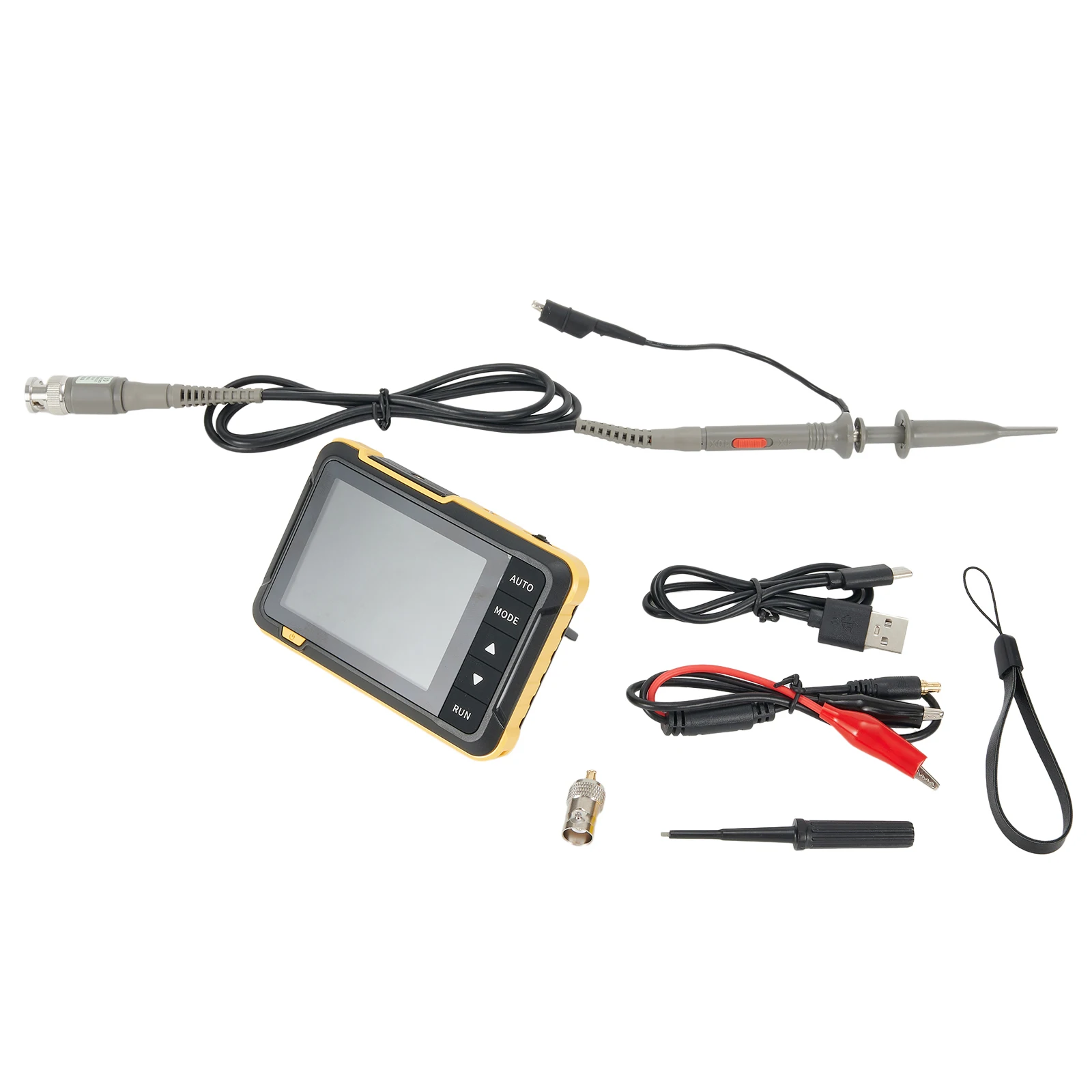 Compact Handheld Oscilloscope, DSO 152, Ultra Thin Body, 2 5MS/s Sampling Rate, 200kHz Bandwidth, Precise Signal Measurement