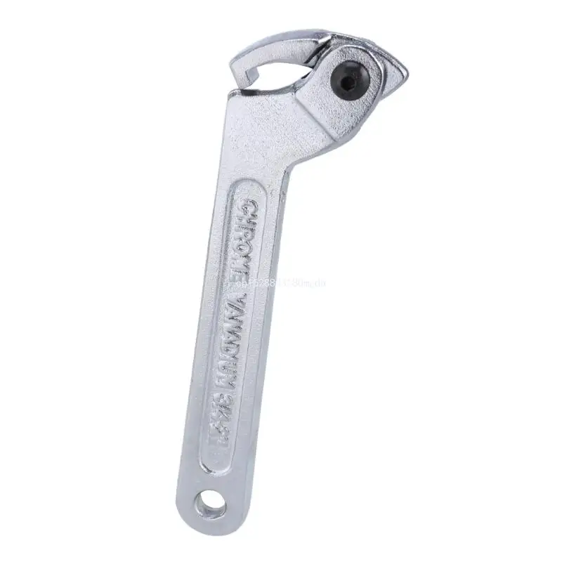 

Adjustable Hook Wrenches Steel C Spanner Tool Square Head 3/4"-2" 19-51mm Dropship