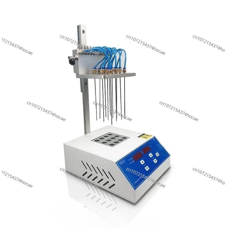 

CE Lab Dry Nitrogen Blower for 12 Holes Nitrogen Blowing Concentration of Samples Nitrogen Evaporator
