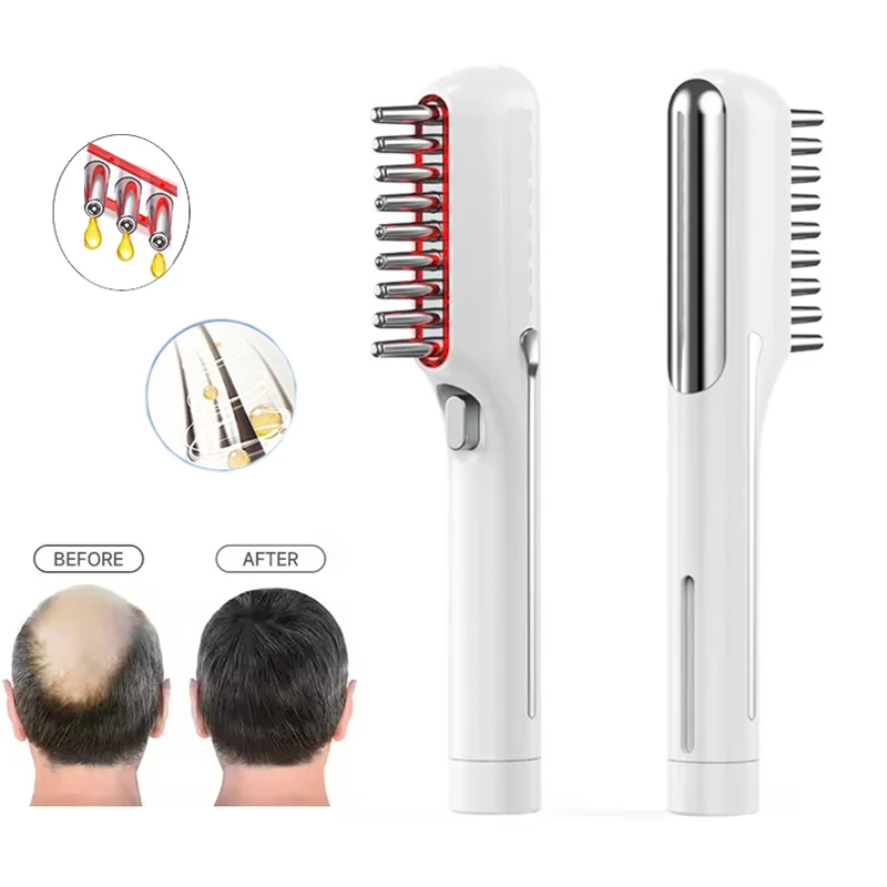 Hair Growth Comb Massage Comb Plus Hair Nourishing Liquid Beauty Tool Liquid Guide Skin Care Health Scalp Applicator MassageComb