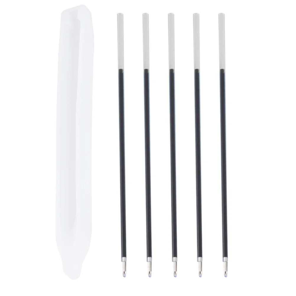 

1Set DIY Ballpoint Pen Mold Creative Silicone Epoxy Handmade Craft Multipurpose Penshaped Making Supplies DIY Ballpoint Pen Mold