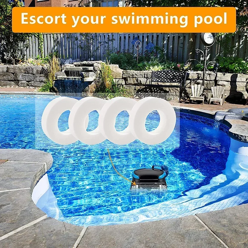 

4 шт. кольца для скалолазания из ПВА для Maytronics для роботов-пылесосов для бассейна M200/M400/M500, сменные аксессуары