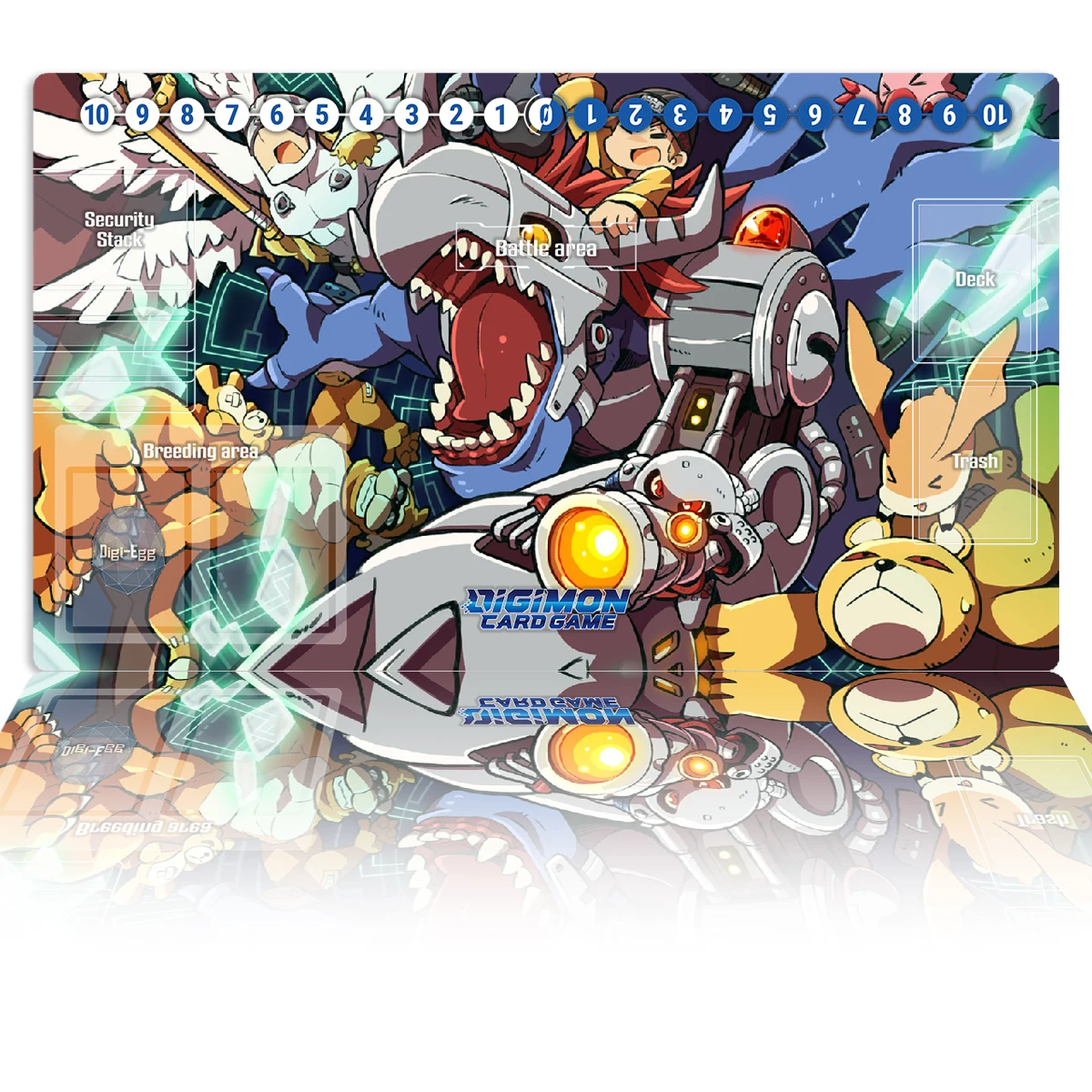 Digimon Playmat Metal Greymon Angemon DTCG CCG Board Game Trading Card Game Mat Custom Anime Mouse Pad Rubber Desk Mat Free Bag