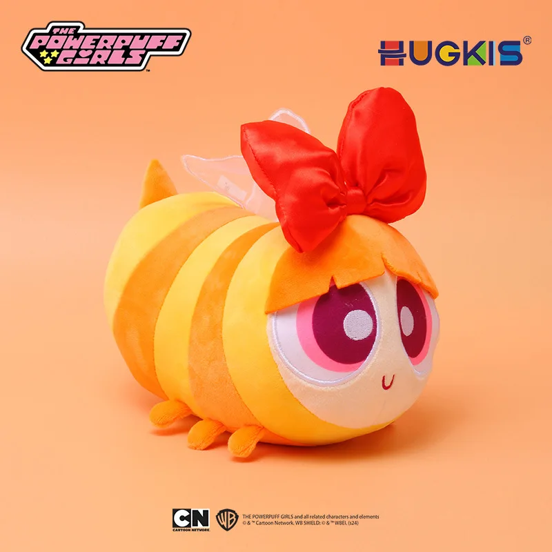 20Cm Powerpuff Girls Bee Series Cartoon Plushie Toy Kawaii Children New Pluszowa poduszka do spania Sofa Poduszka Prezent świąteczny