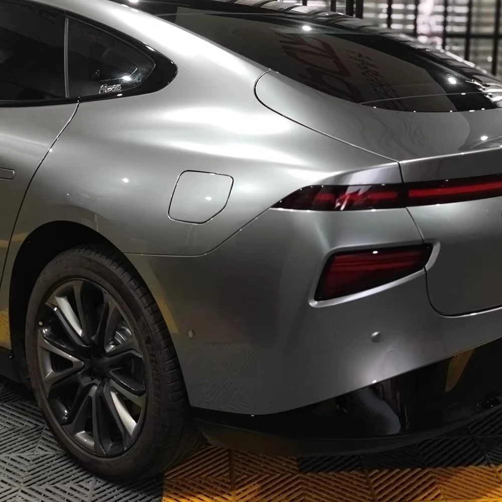 WRAPMASTER 1.52*17m Self Healing Color Changing Anti Scratch Liquid Metal Silver TPU PPF Paint Protection Film
