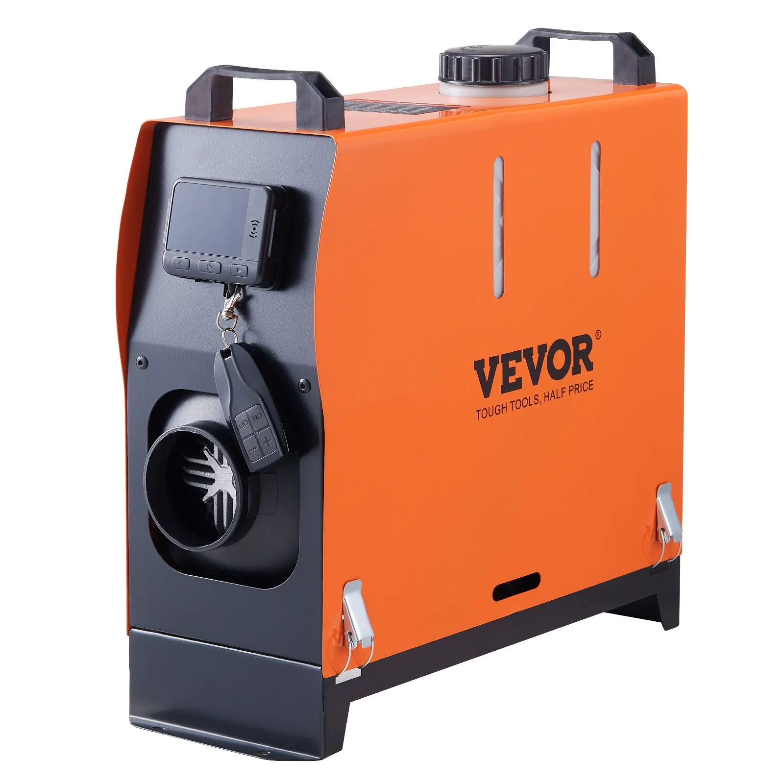 VEVOR 8KW Diesel Air Heater w/ LCD Panel and Remote Control, Portable Parking Heater Fast Heating Low Noise,for Truck RV Trailer