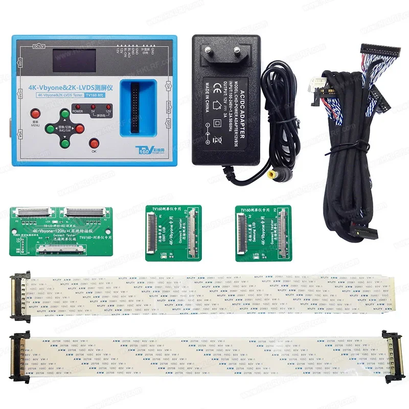 2025 ขายร้อน TV160-8th ทีวีอุปกรณ์เสริมเมนบอร์ดหน้าจอเครื่องมือทดสอบ 4K-Vbyone & 2K-LVDS เครื่องทดสอบหน้าจอ
