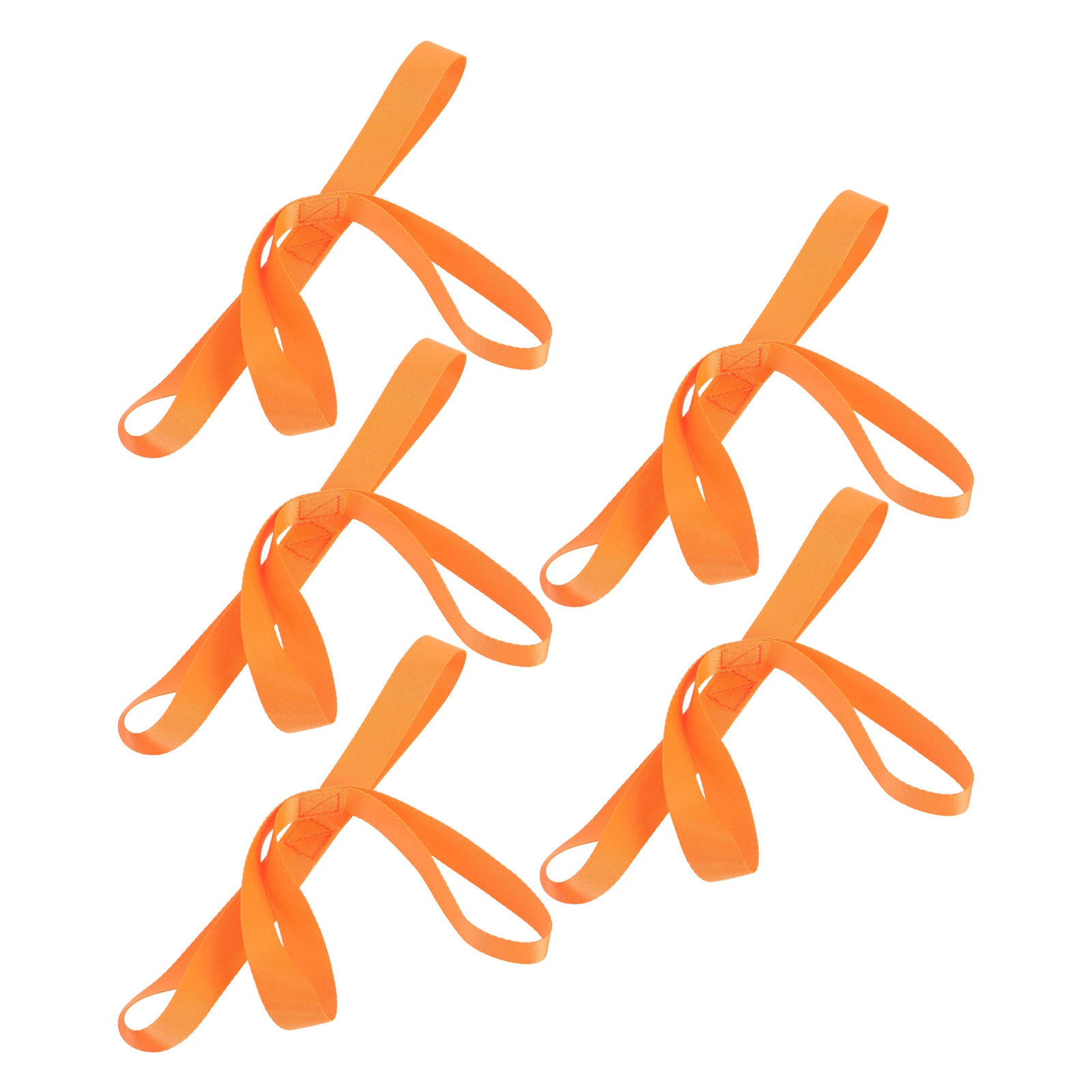 

10Pcs Heavy Duty Loop Tie Down Straps 25mm for Atv Utv Motorcycle Dirt Bike Cargo Securing Soft Loop Towing Tie Downs