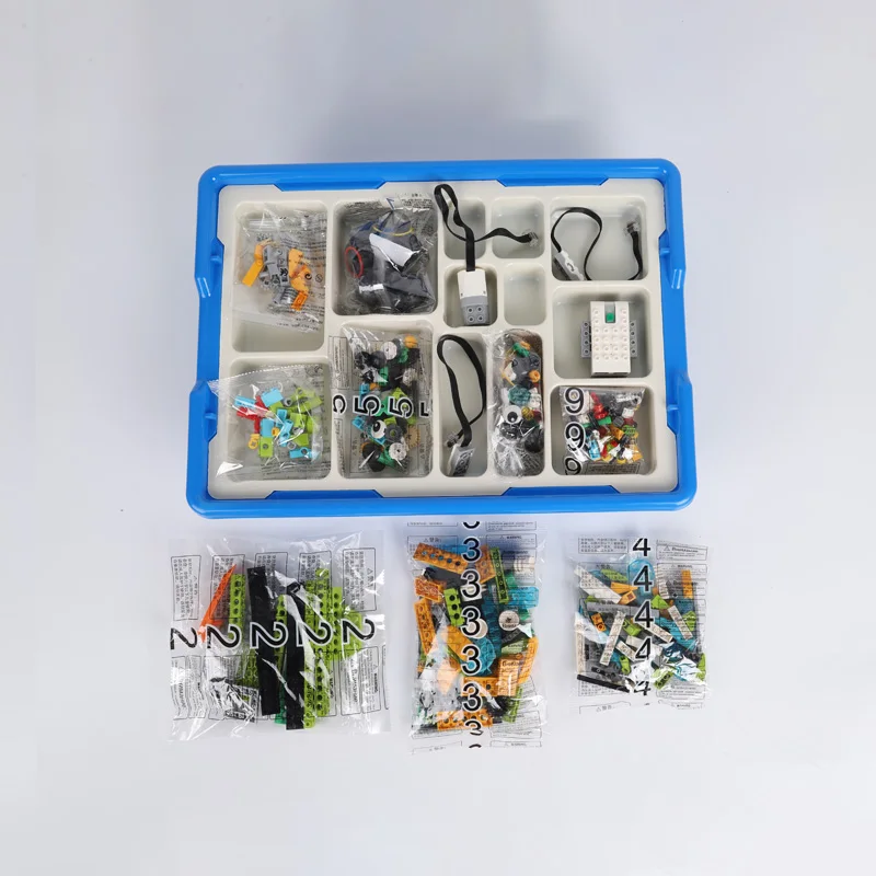 New 385pcs Upgrade Wedo 3.0 Robotics Construction Set Building Blocks Compatible With 45300 Wedo 2.0 Steam Educational Diy Toys